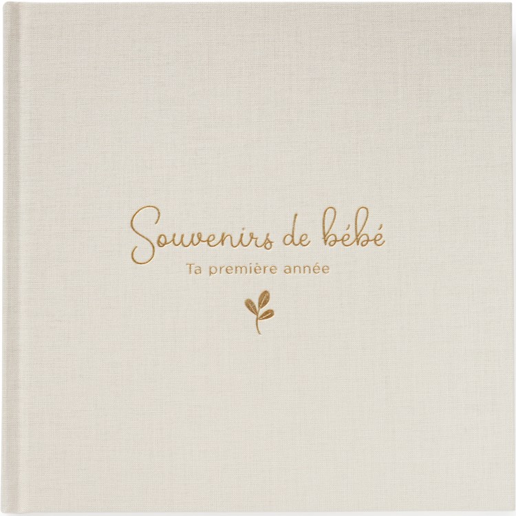 Livre souvenirs de bébé première année