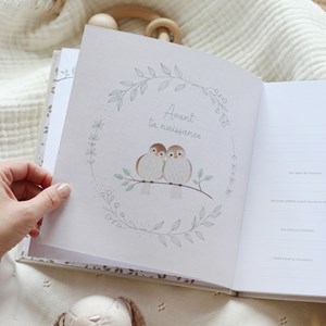 Livre souvenirs de bébé première année