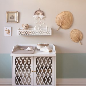 Veilleuse clair de lune blanc antique