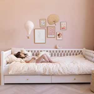 Veilleuse clair de lune blanc antique