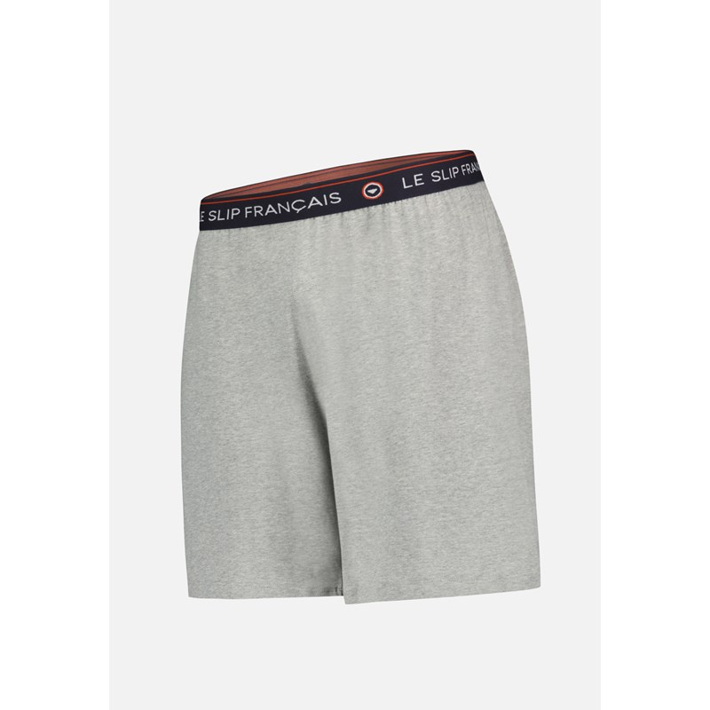 Le Slip Français - Bas de pyjama court gris en coton