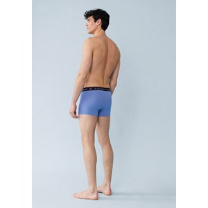 Boxer bleu en coton M