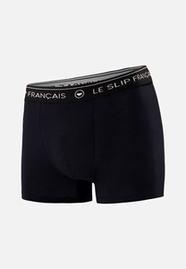 Boxer noir en coton S