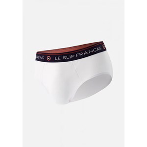 Slip blanc en coton L