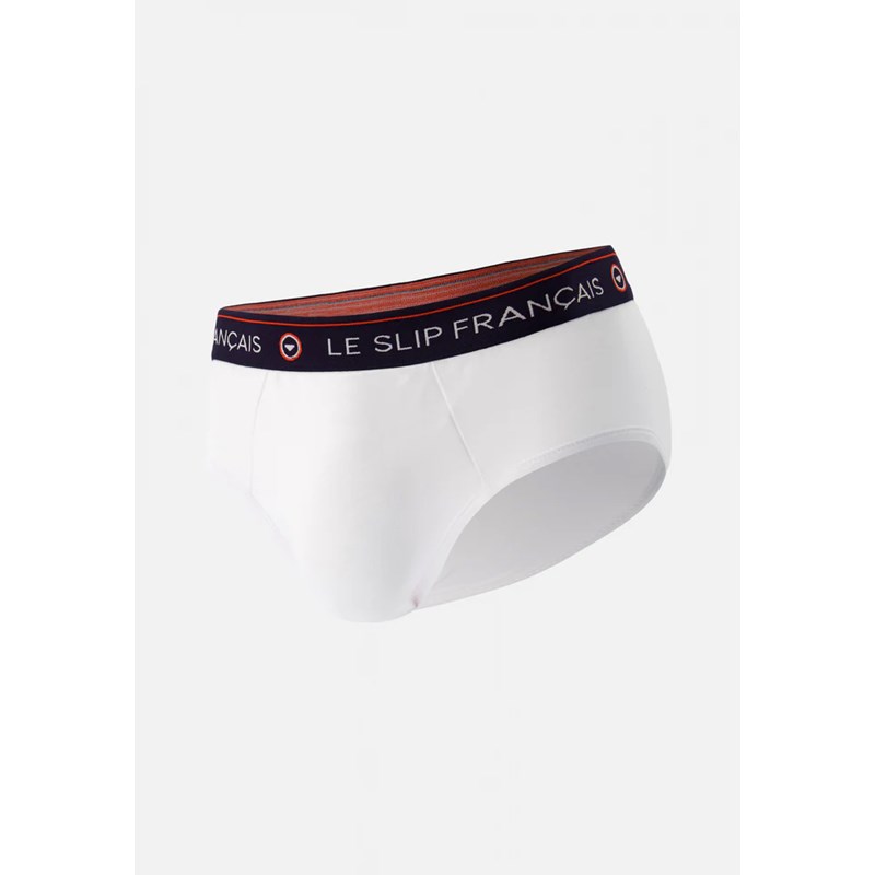 Slip blanc en coton