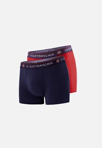 Lot de 2 boxers en coton  - bleu marine 3XL