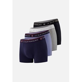Lot de 4 boxers en coton  - multicore