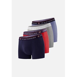 Lot de 4 boxers en coton  - multicore
