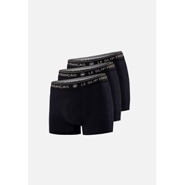 Lot de 3 boxers noir en coton