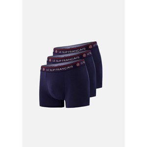 Lot de 3 boxers marine en coton  - bleu marine 3XL