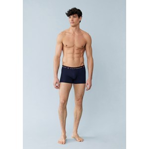 Lot de 3 boxers marine en coton  - bleu marine 3XL