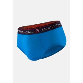 Slip bleu turquoise en coton