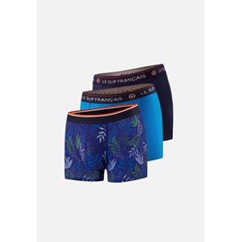 Lot de 3 boxers en coton  - multicolore