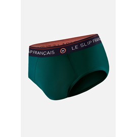 Slip vert sapin en coton