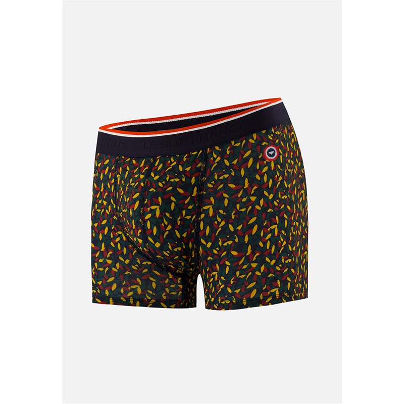 Boxer vert sapin imprimé gavotte