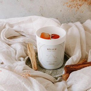 Bélier : jaspe rouge & cornaline