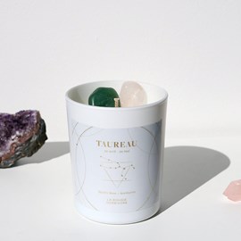 Taureau : quartz rose & aventurine