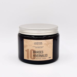 Bougie no. 10 braises hivernales - 400g
