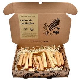 Coffret purification palo santo 200g