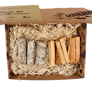 Coffret sauges blanches & palo santo