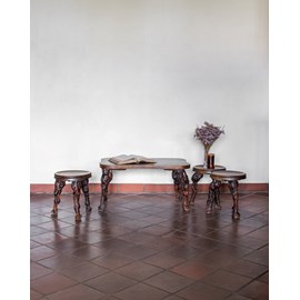 Nsemble de table basse brutaliste n°135