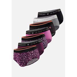 Lot de 7 slips en coton  - multicolore