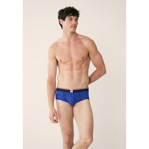 Lot de 2 slips en coton  - bleu marine S