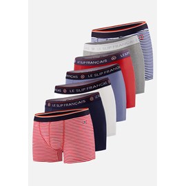 Lot de 7 boxers en coton  - multicore