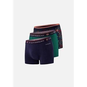 Lot de 3 boxers en coton  - multicolore S