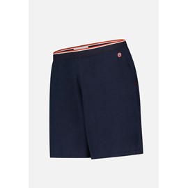 Bas de pyjama court bleu en coton