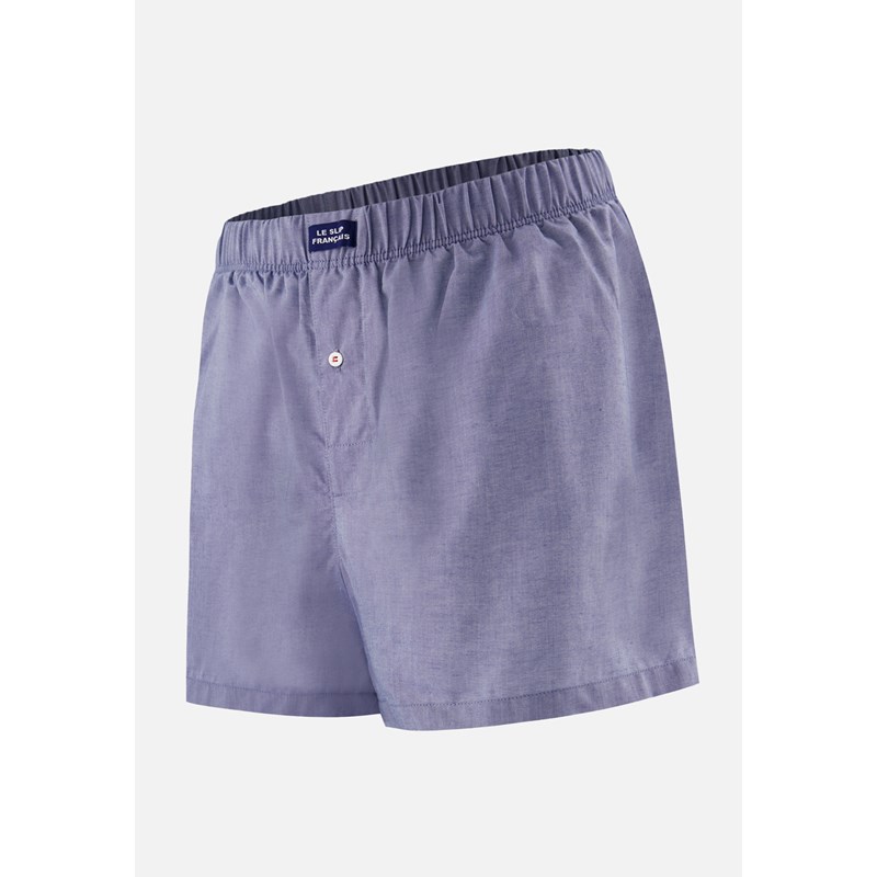 Caleçon bleu jean en coton