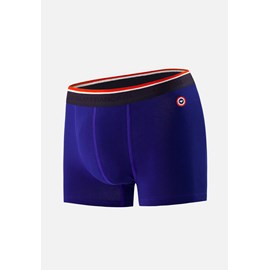 Boxer indigo en coton