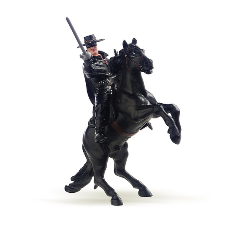 30253 - papo cheval de zorro