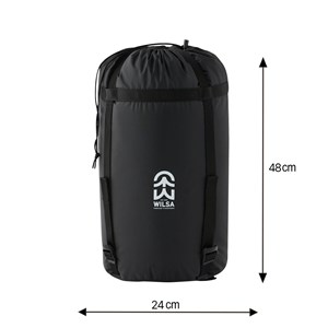 Sac de couchage expédition kaki gauche