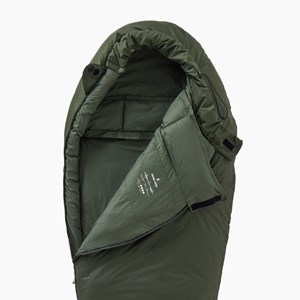 Sac de couchage expédition kaki droit