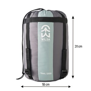 Sac de couchage light trail 1200 gris