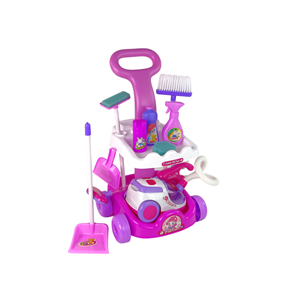 Jouet chariot de nettoyage enfant avec accessoires