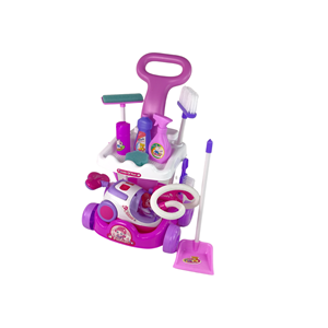 Jouet chariot de nettoyage enfant avec accessoires