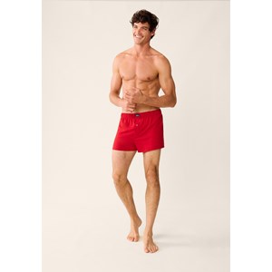 Caleçon rouge en jersey de coton M