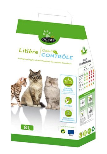 Octave nature - litière 100% naturelle & ecologique odeur contrôle