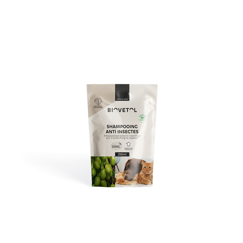 Biovetol - shampoing anti-insectes bio (recharge écologique)