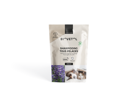 Biovetol - shampoing tous pelages bio (recharge écologique)
