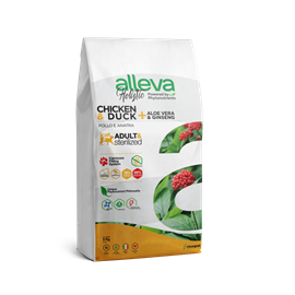 Alleva - croquettes sans céréales poulet & canard pour chat adulte & stérilisé