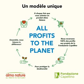 Almo nature - barquettes bio organic pour chien au saumon