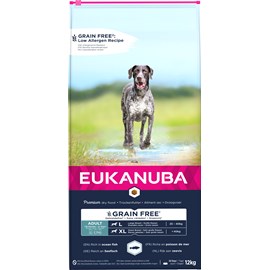 Eukanuba - croquettes sans céréales au poisson pour chien de grande taille