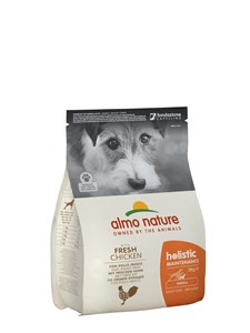 Almo nature - croquettes holistic poulet pour chien de petite taille
