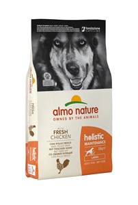 Almo nature - croquettes holistic au poulet pour chien de grande taille