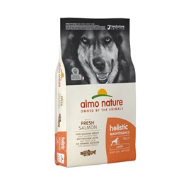 Almo nature - croquettes holistic au saumon pour chien de grande taille