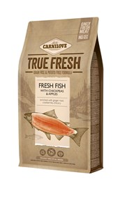 Carnilove - croquettes sans cérales true fresh au poisson pour chien