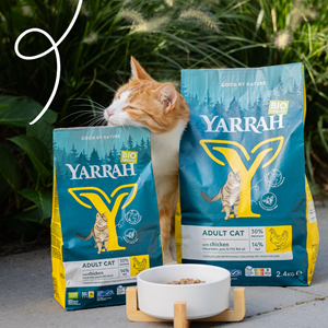 Yarrah - croquettes biologiques au poulet pour chat